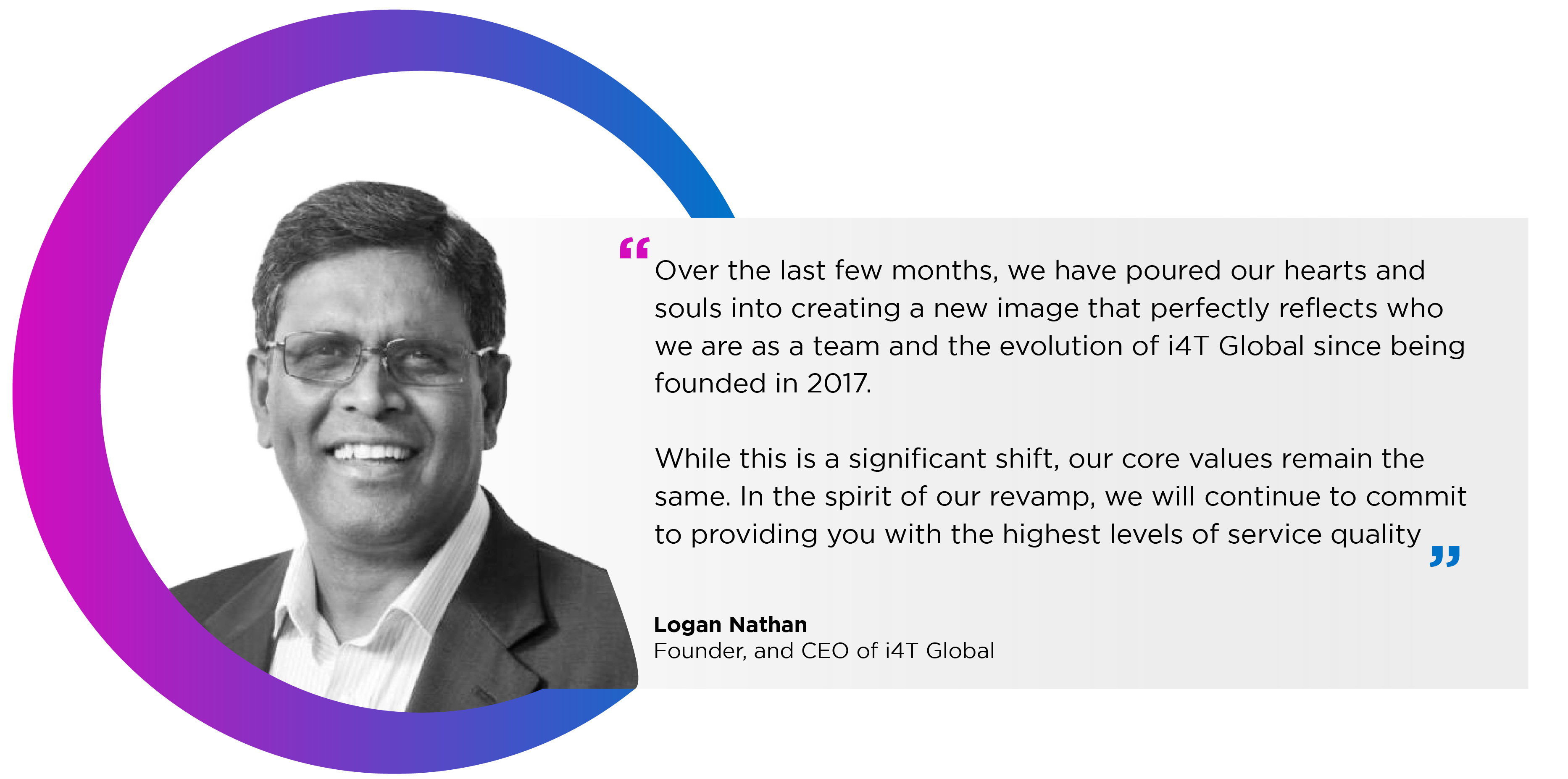 Logan Nathan CEO - i4T Global