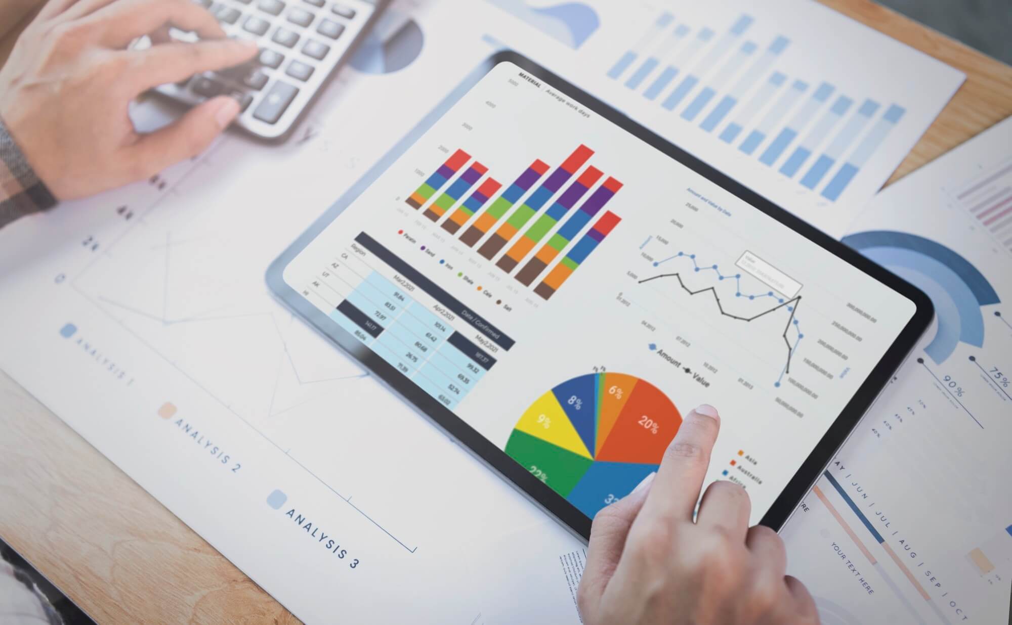 holiday-rush-field service - analyzing charts