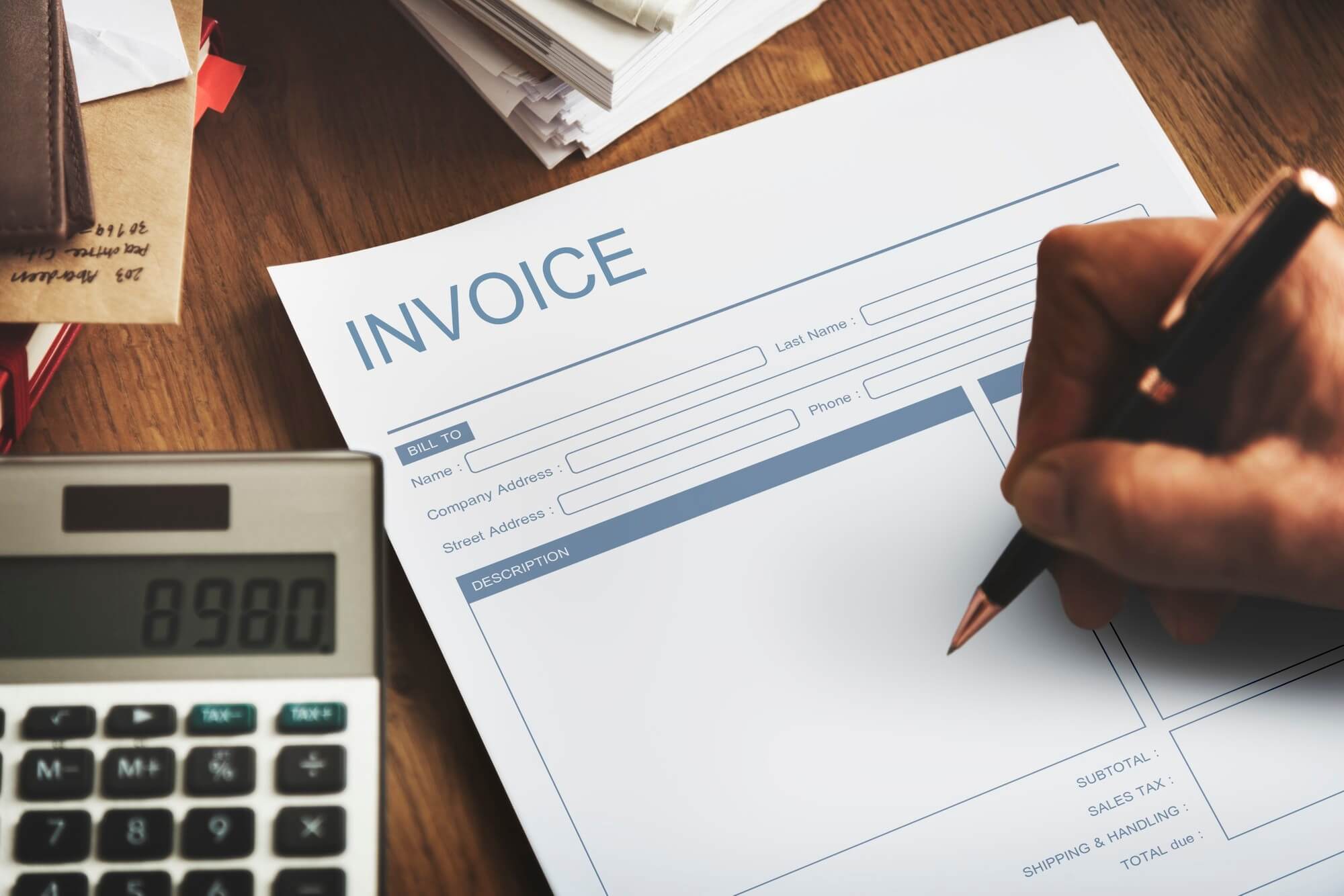 holiday-rush-field service - invoicing