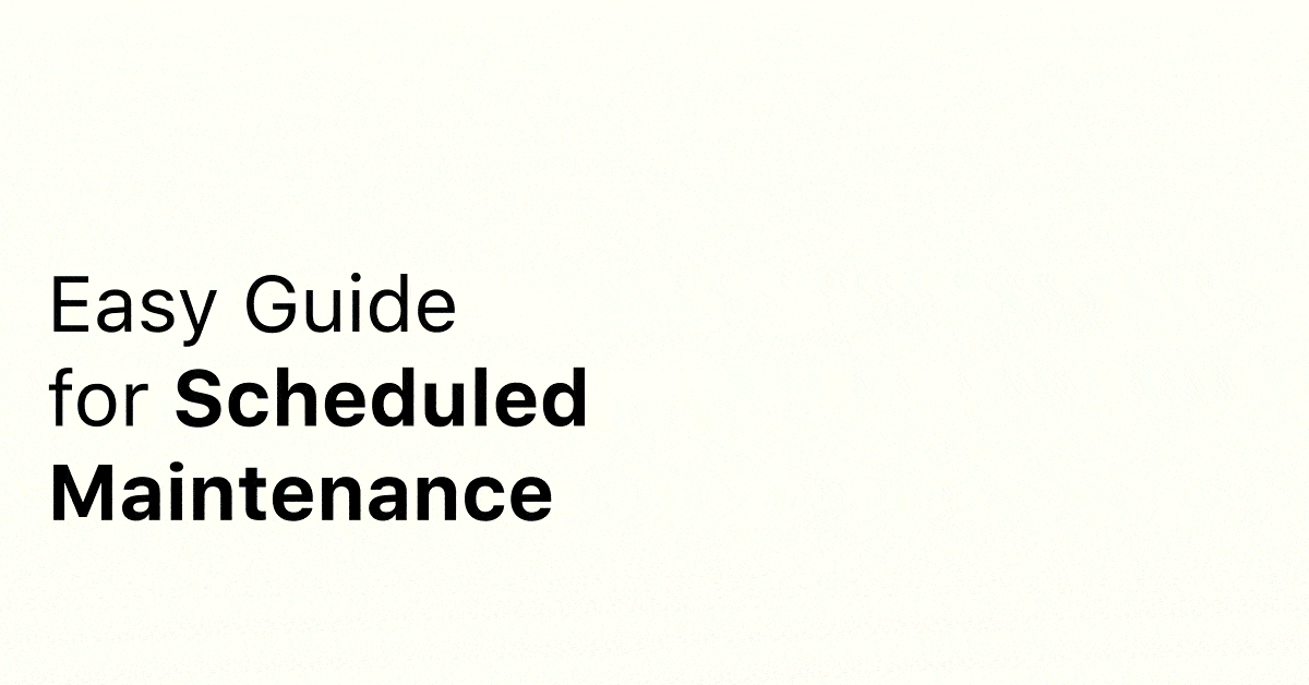 Don’t Neglect Your Equipment: The Value of Scheduled Maintenance