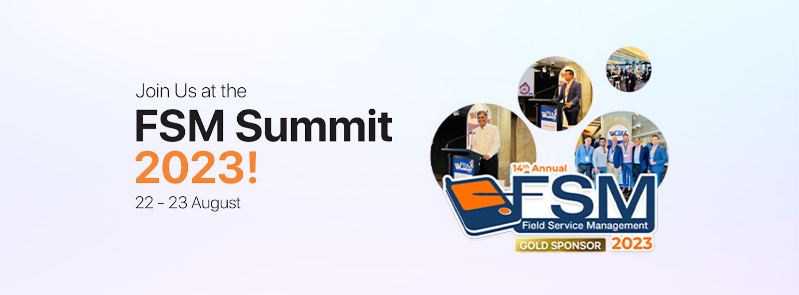 Join us at the FSM Summit 2023